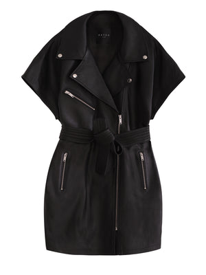The leather perfecto dress