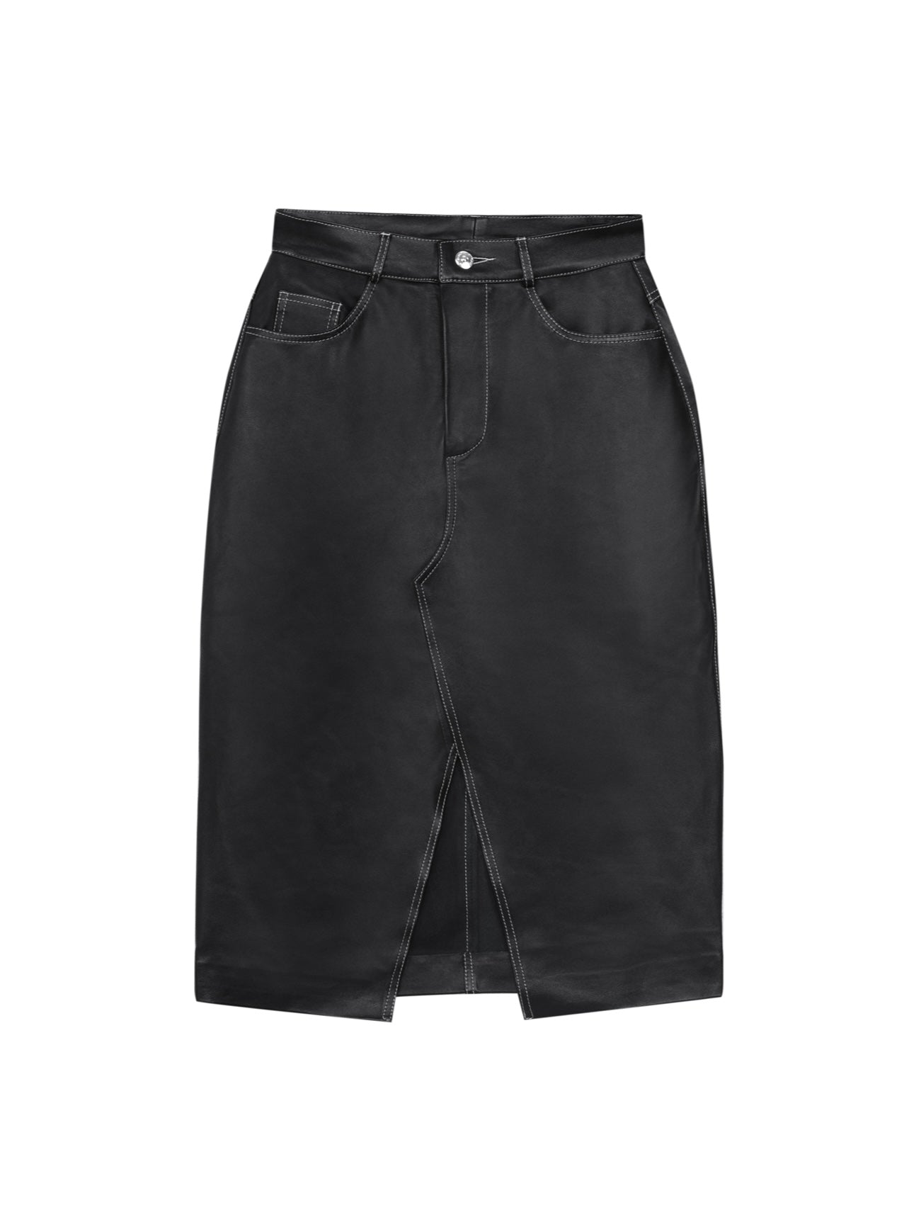 Jupe Noire Fluide Joseph Taille 38 - Style Crayon - Occasion En Très Bon état - Parfaite Pour Le Bureau