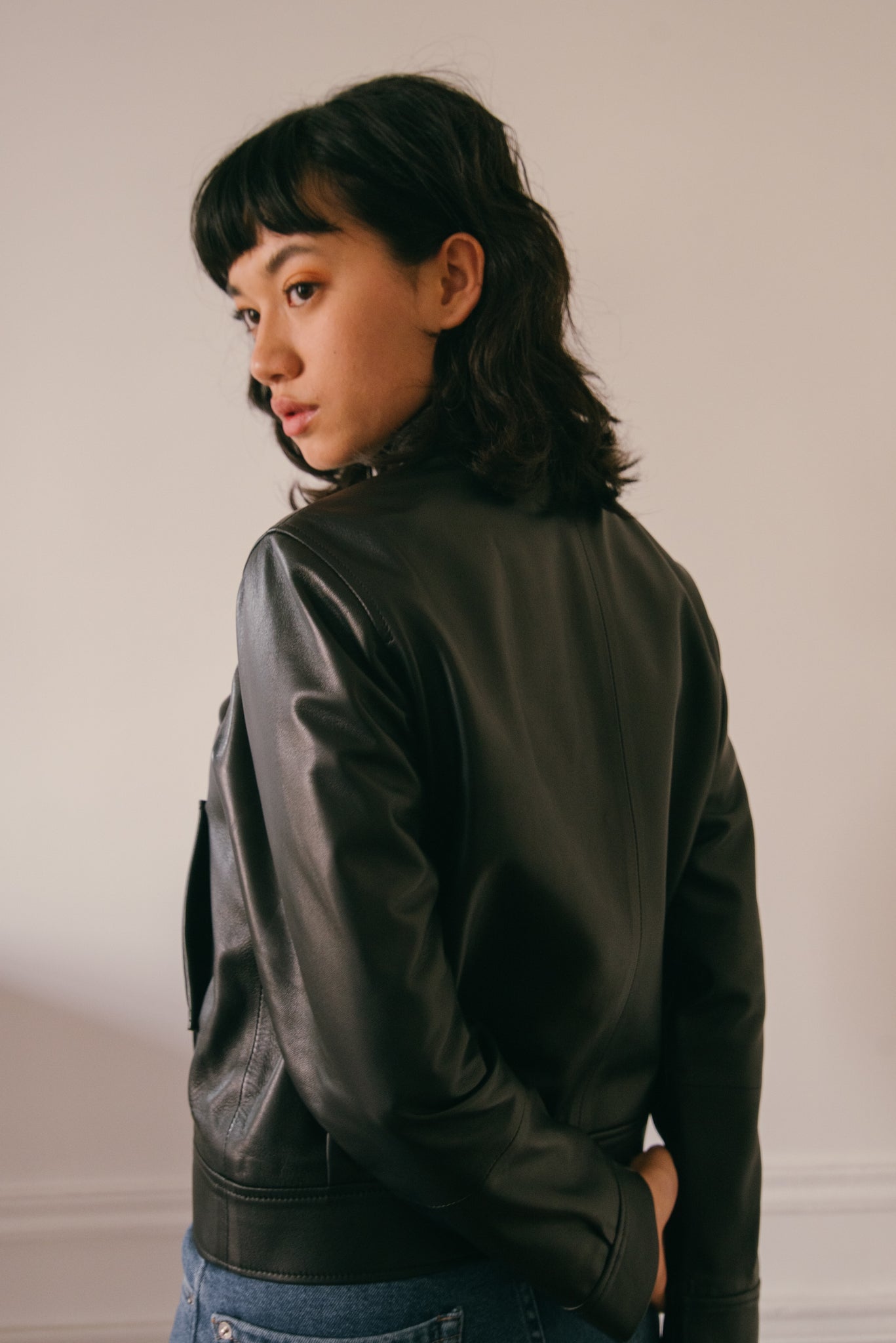 Kumi leather jacket