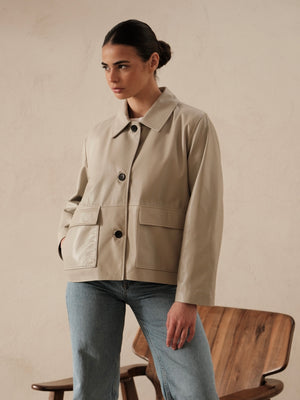 Veste en cuir Diana