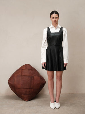 Robe en cuir stretch Soraya
