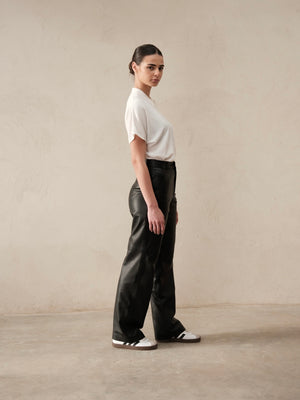 Pantalon en cuir Chama
