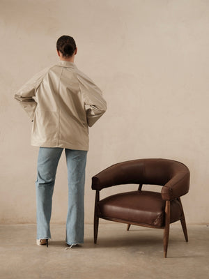 Veste en cuir Ania