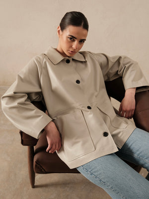 Veste en cuir Ania
