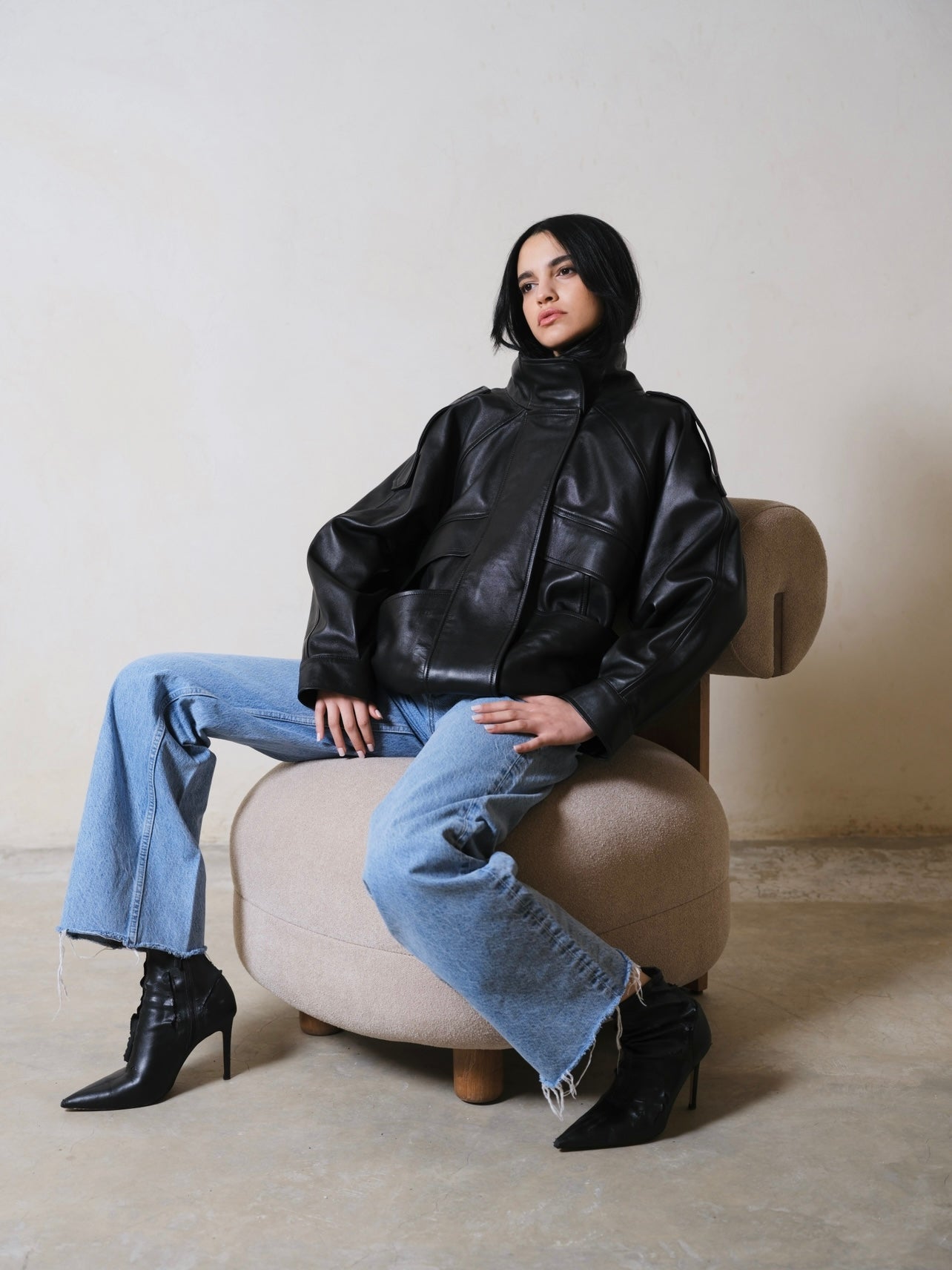 Bomber en cuir Rim – KATSO CUIR