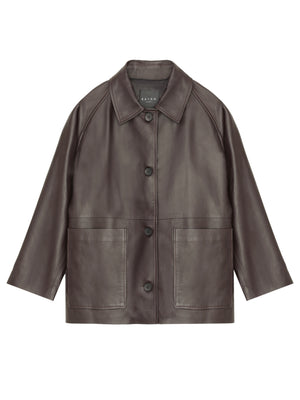 Veste en cuir Ania