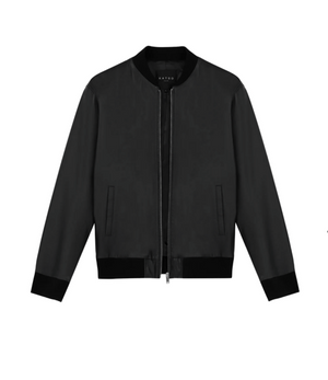 The leather bomber