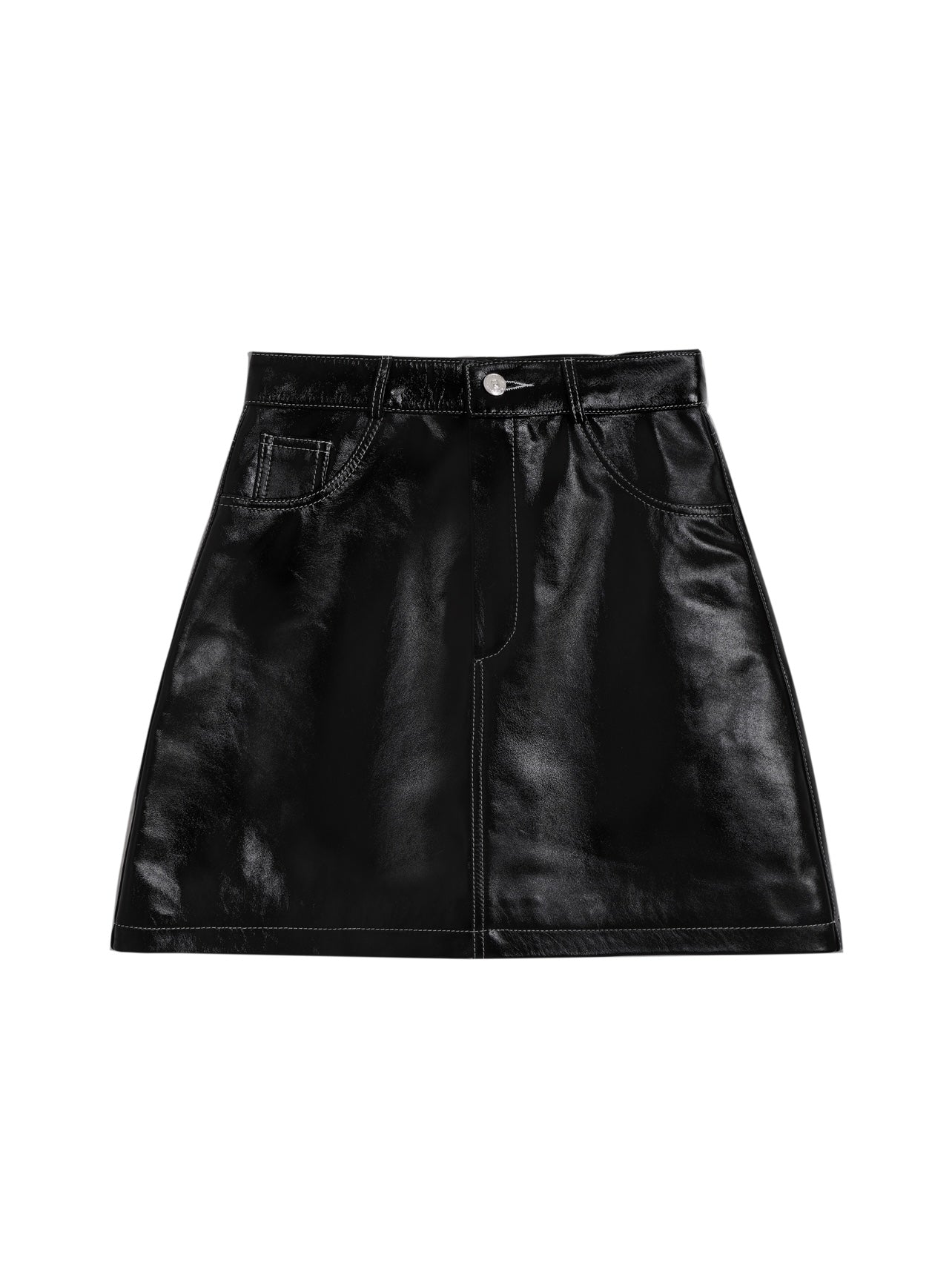 Hishka leather skirt