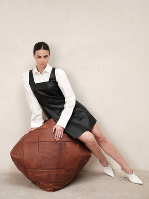 Robe en cuir stretch Soraya