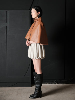 La cape en cuir