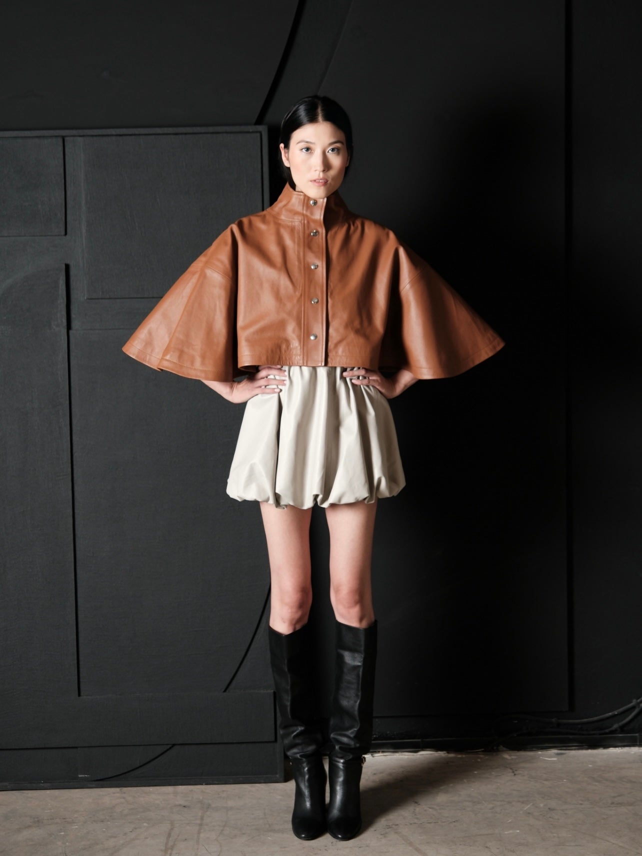 La cape en cuir
