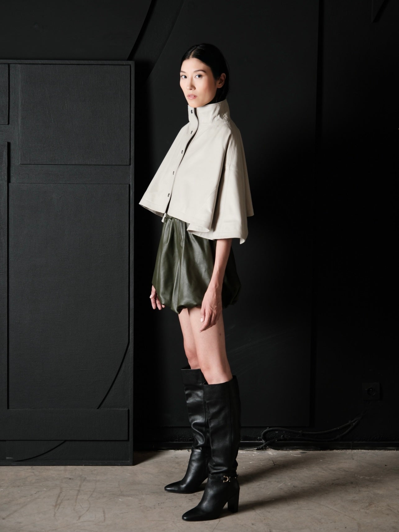 La cape en cuir
