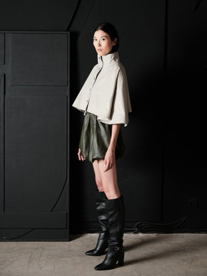 La cape en cuir