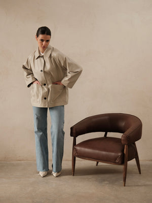 Veste en cuir Ania