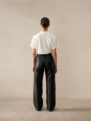 Pantalon en cuir Chama