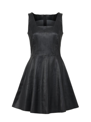 Robe en cuir stretch Soraya