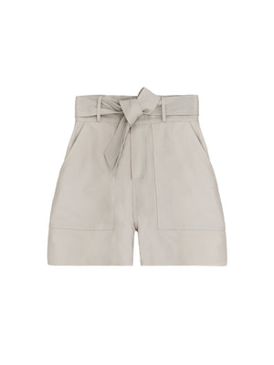 Short en cuir Hishka