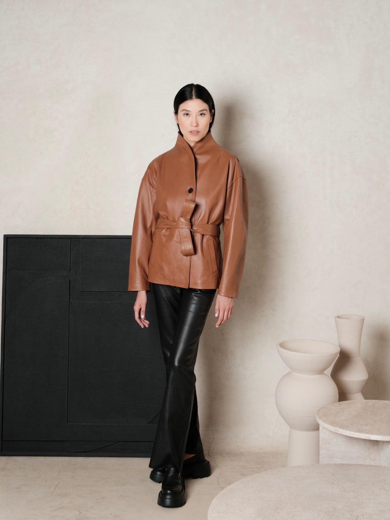 Layla leather jacket
