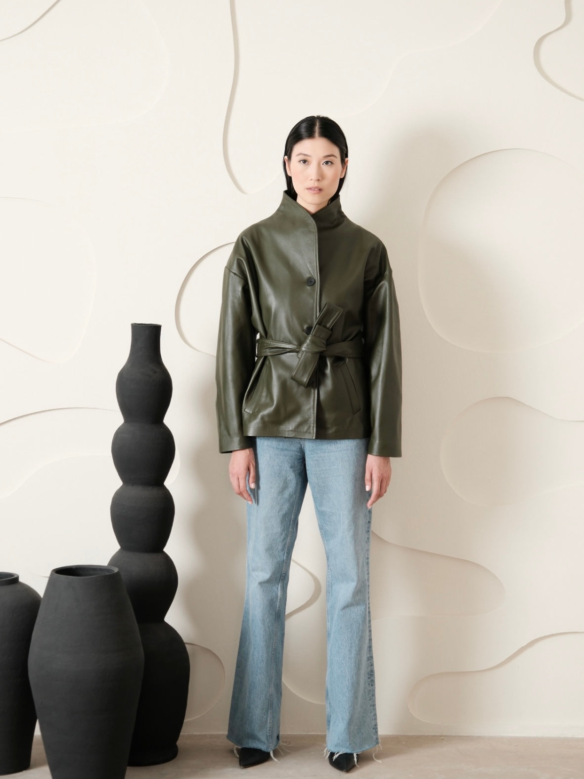 Layla leather jacket