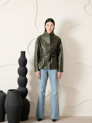 Layla leather jacket