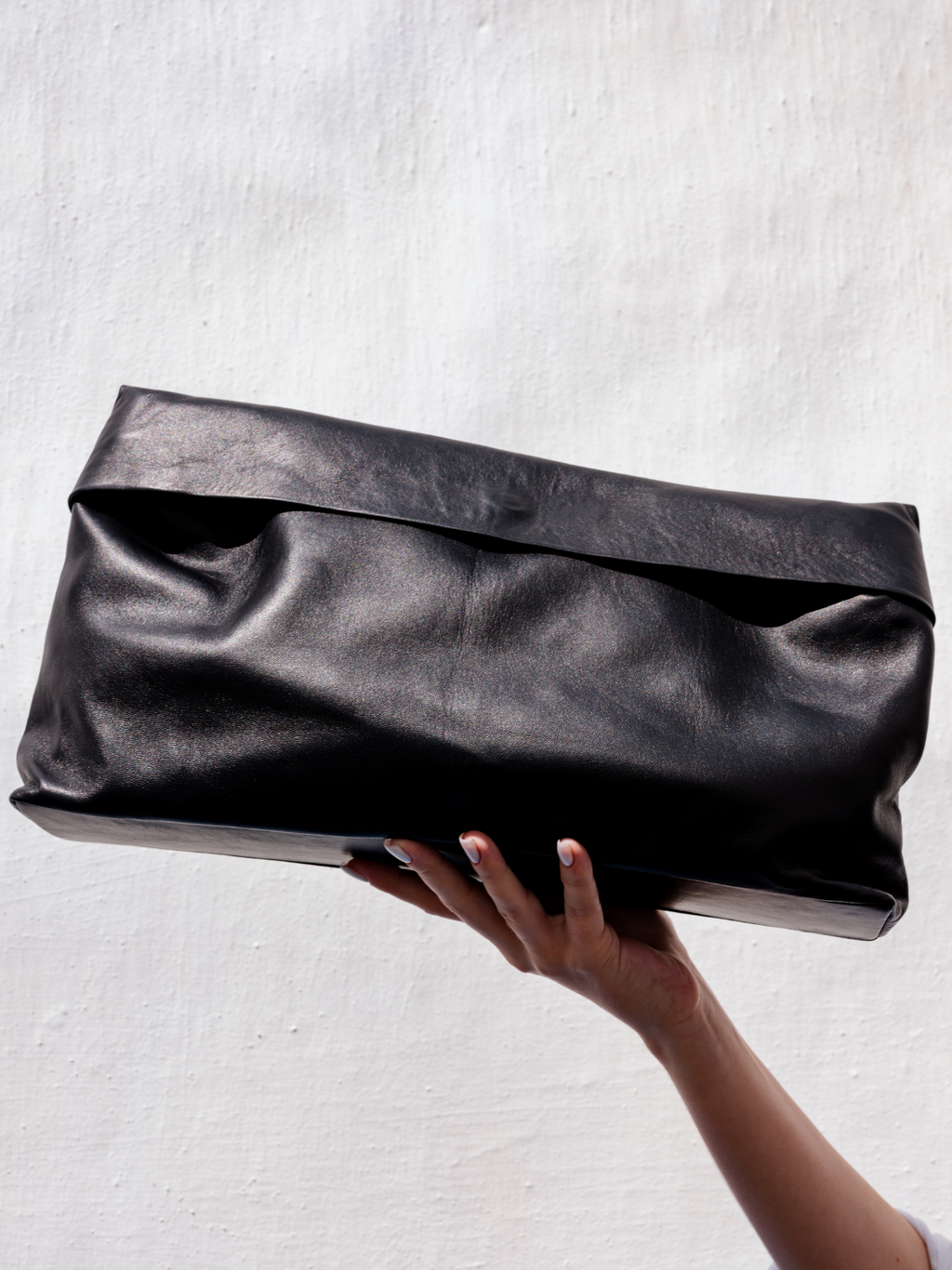 Soft leather pouch