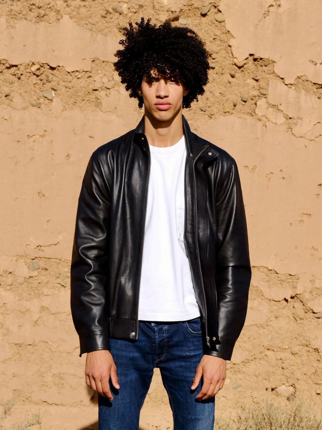 Blouson en cuir Joseph