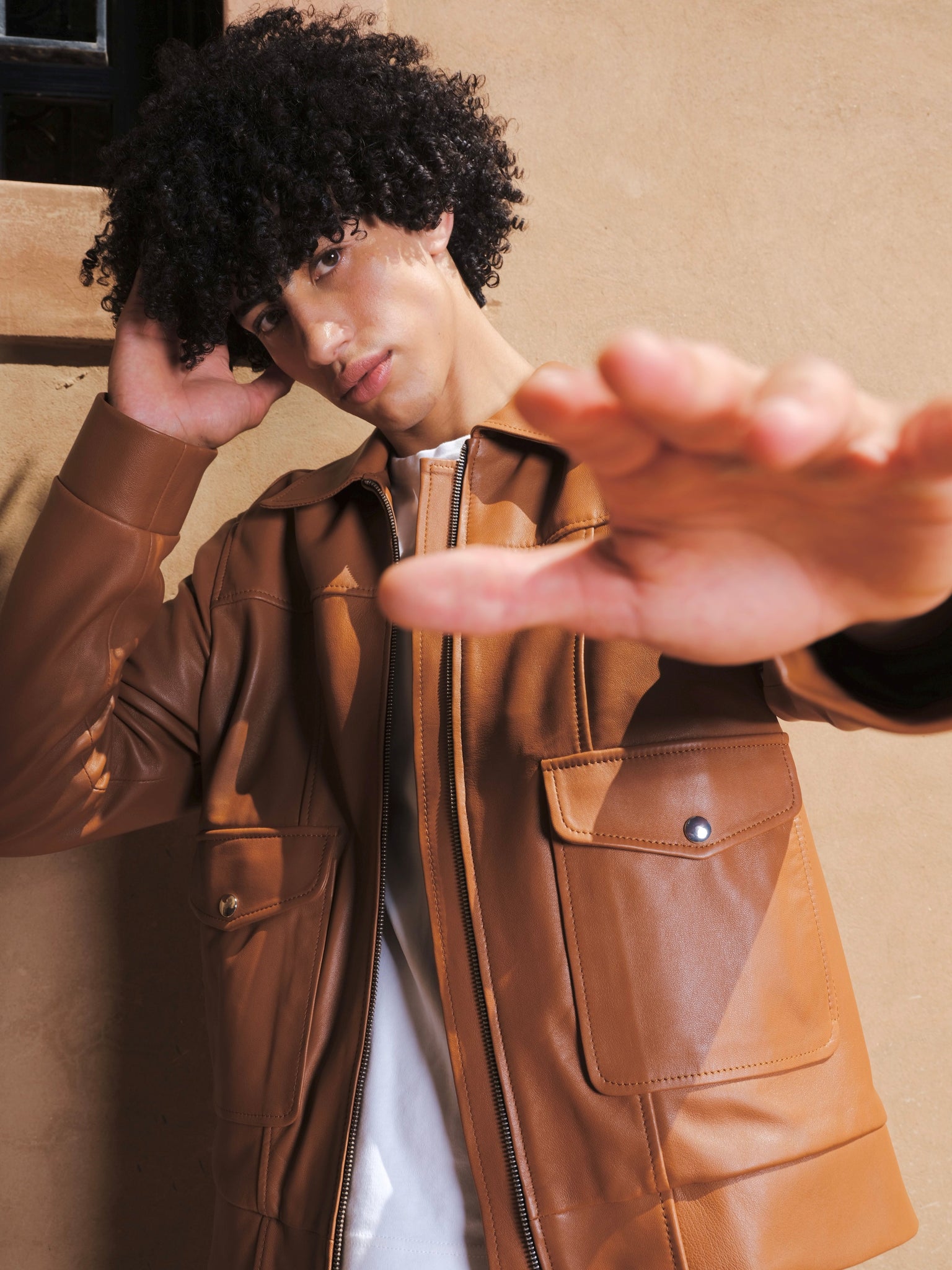 The Aiko leather jacket