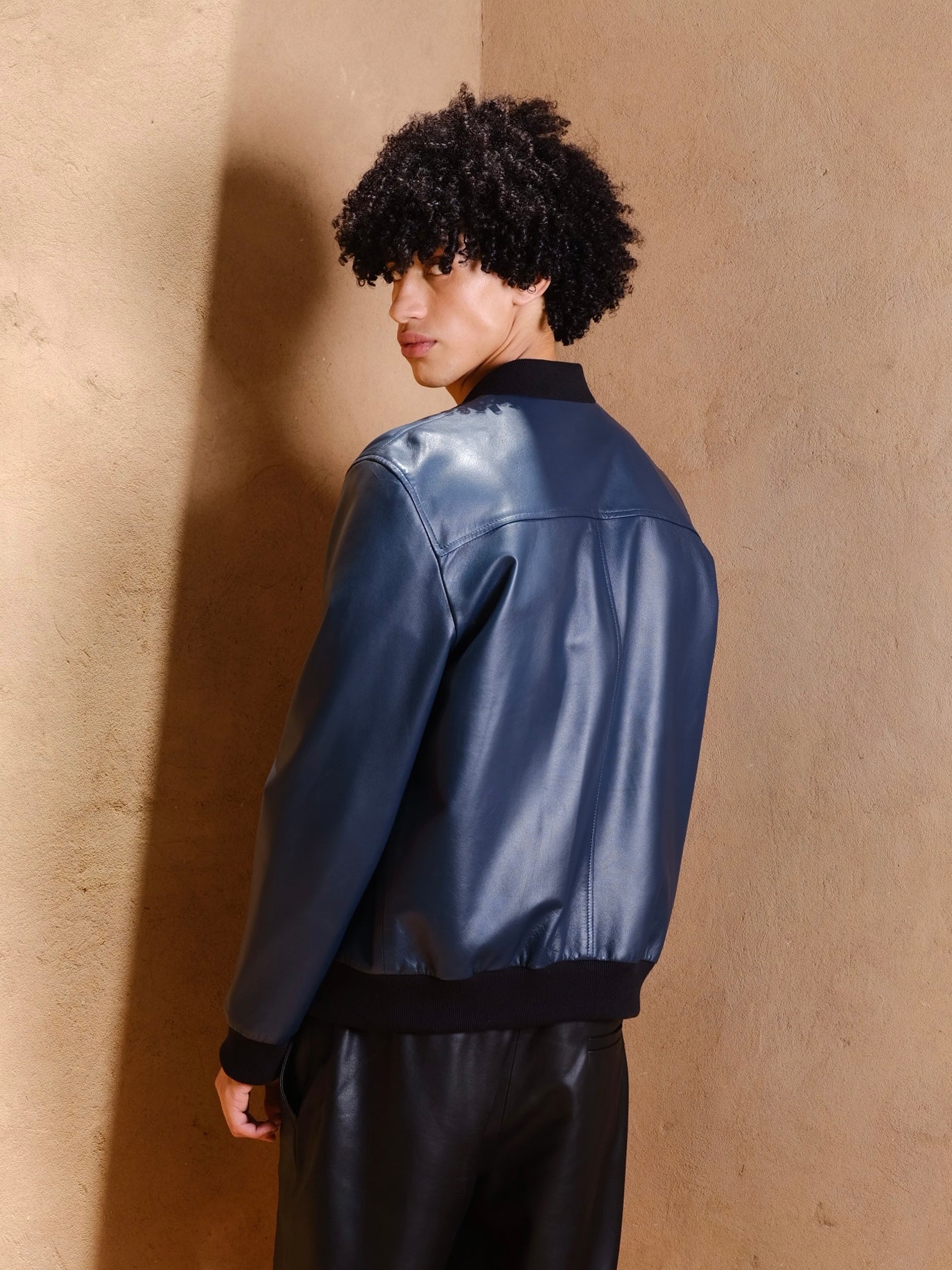 The leather bomber