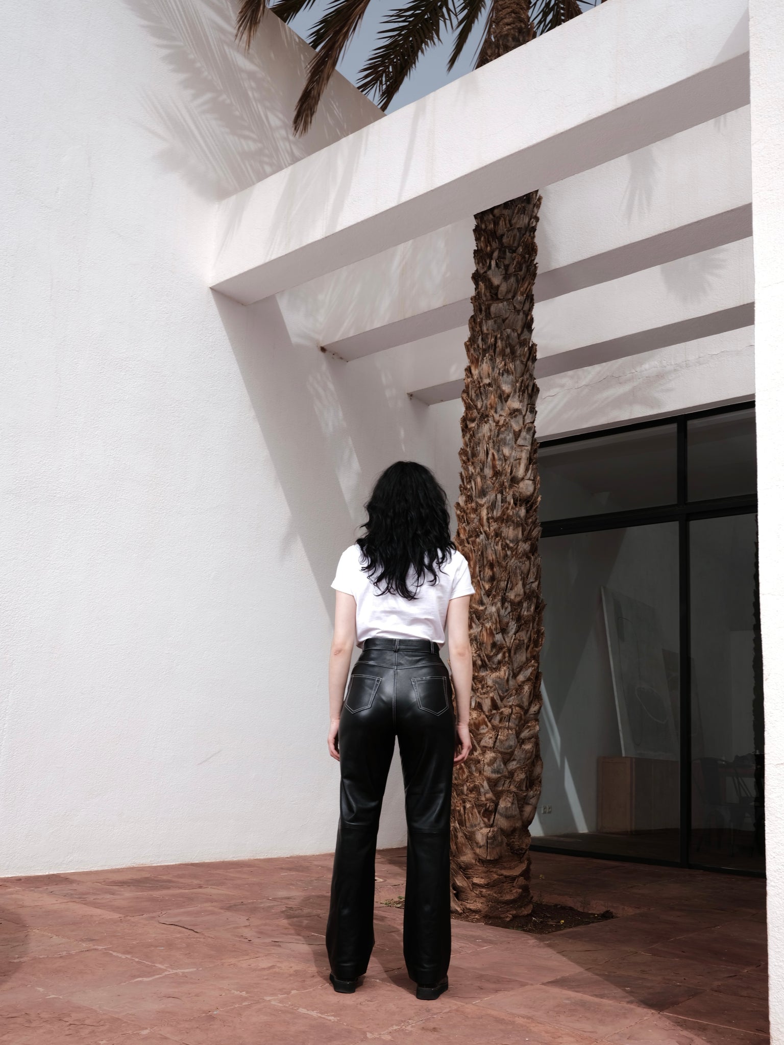 Pantalon en cuir Joseph