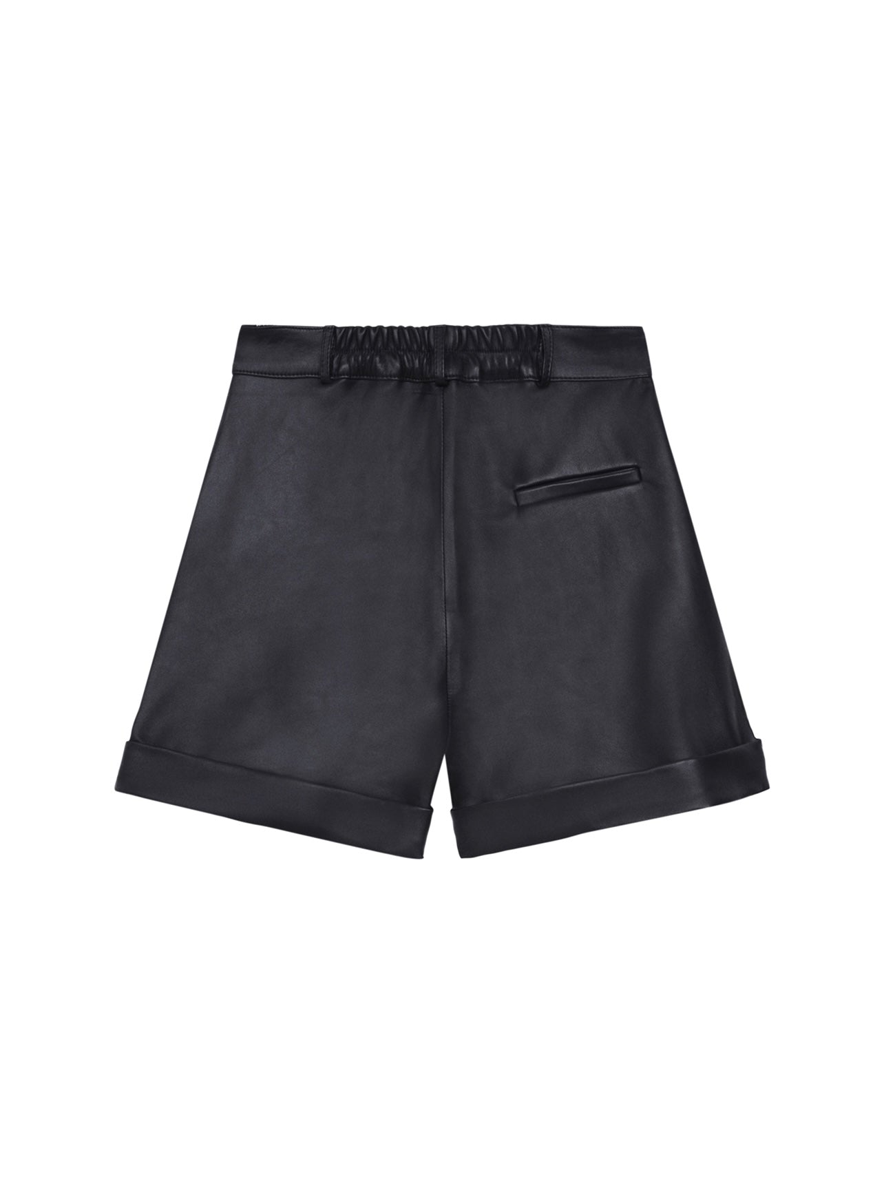 India leather shorts