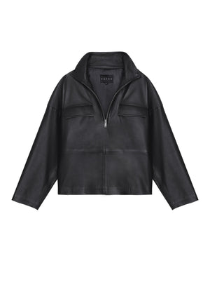 Le sweat-shirt en cuir