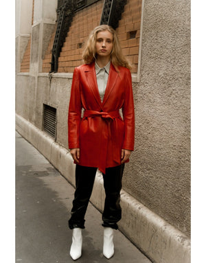 L'ultime trench en cuir