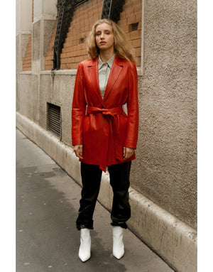 L'ultime trench en cuir
