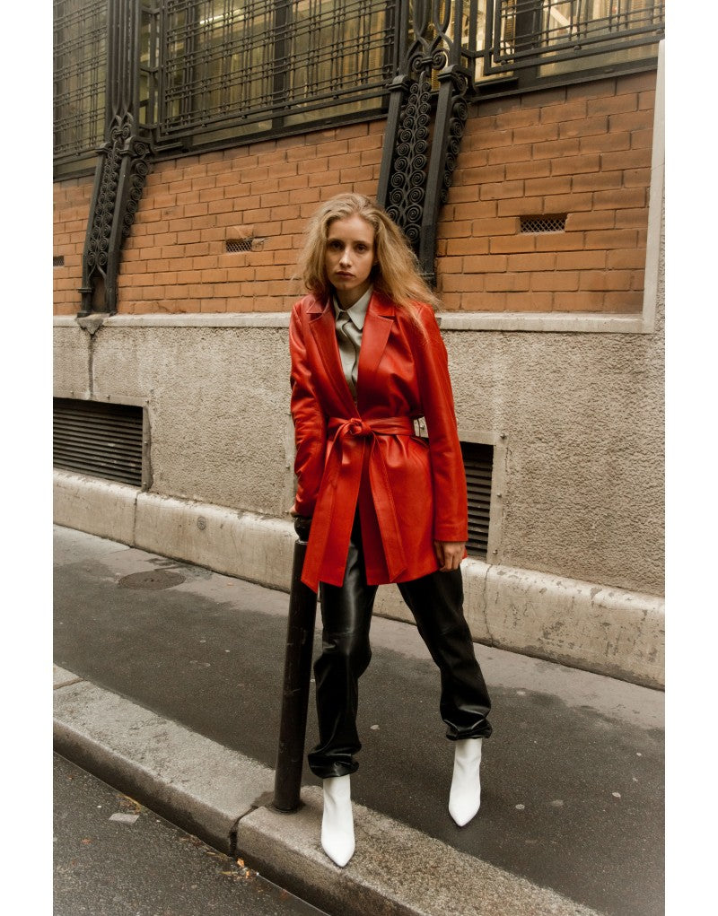 L'ultime trench en cuir