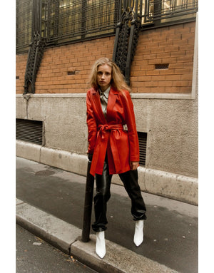 L'ultime trench en cuir