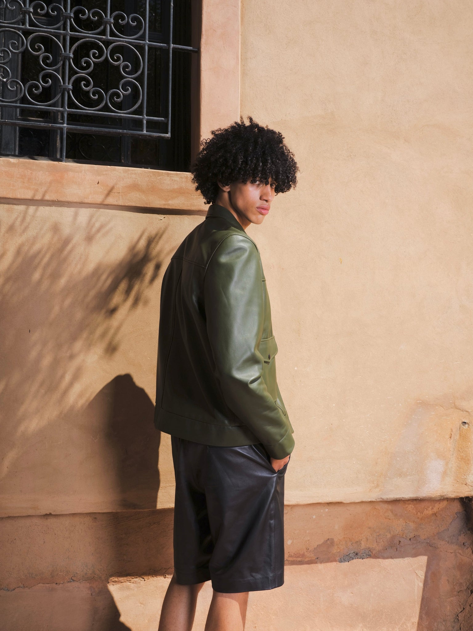 La veste en cuir Aïko