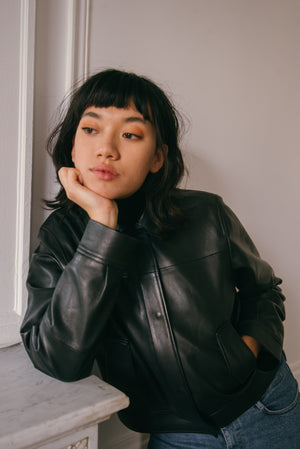 Kumi leather jacket