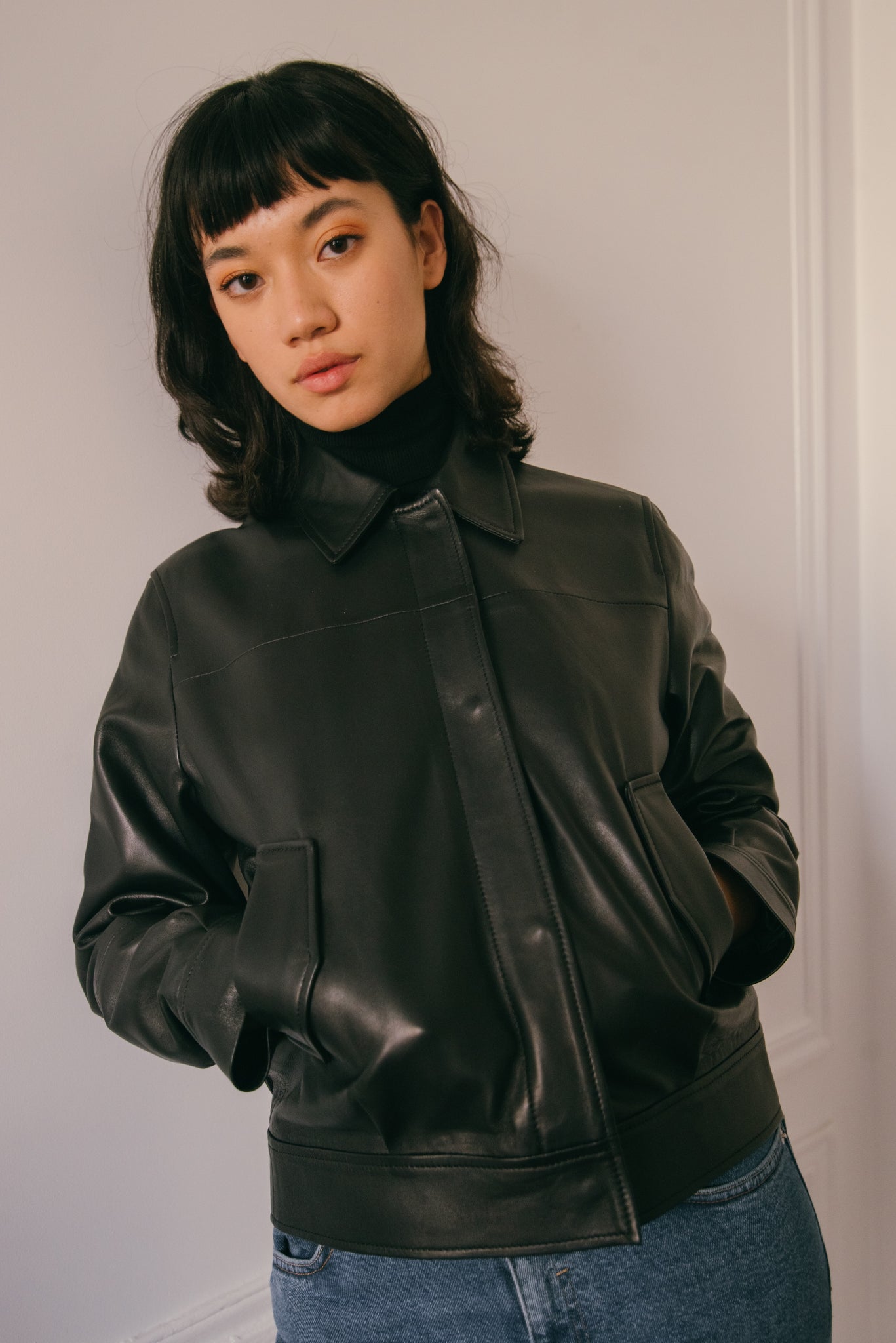 Kumi leather jacket
