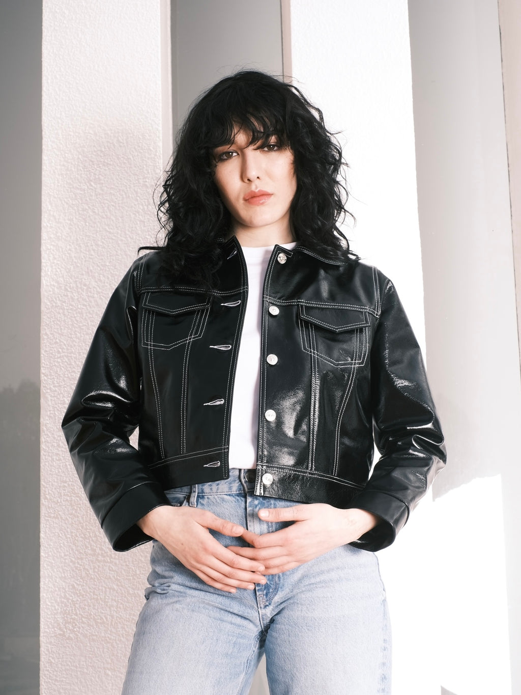 Jimmy leather jacket - Woman 